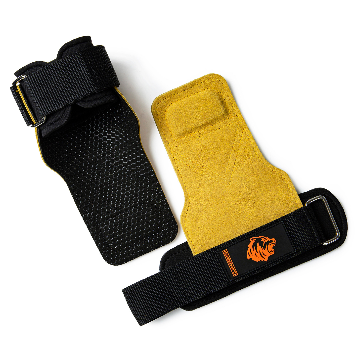 protector de estiramiento resistente de silicona cuero de vaca resistente al estiramiento duro cinturón de protección de la palma de acondicionamiento físico cinturón auxiliar de protección de la palma de la mano