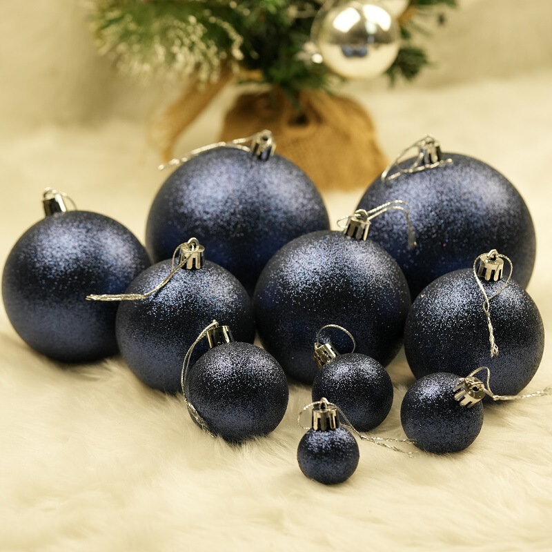 クリスマス装飾ボール粉球3cm-60cmプラスチックボールクリスマスツリー装飾ボールペンダント店吊り天井装飾|undefined