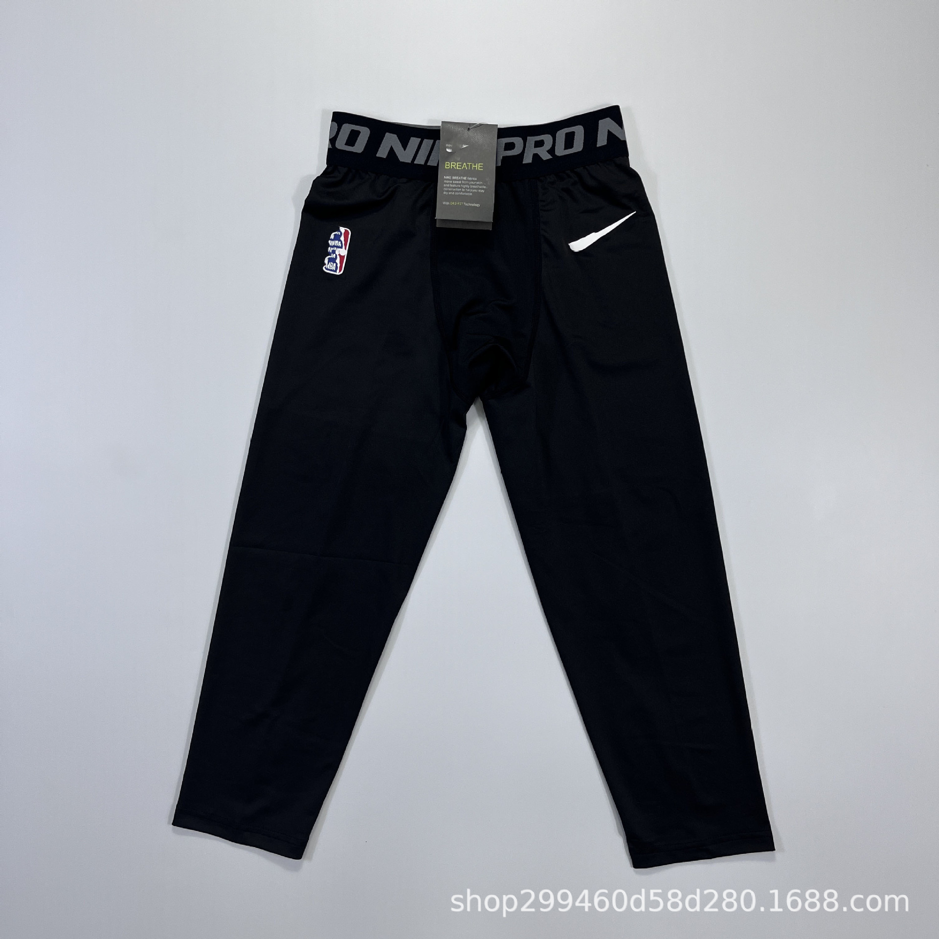 X8 7포인트 타이츠 NBA 블랙