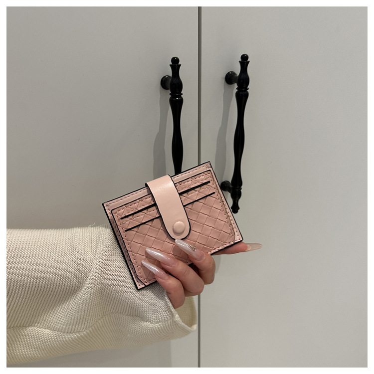 33g Weight Polyester Lining Material Magnetic Buckle Closure Type / Strap Type Card Holder Bags Type Daily Occasion PU Material Solid Color Pattern All Seasons Season Unisex Gender Basic, Classic Style Style Square Shape Unisex Solid Color PU Magnetic Buckle Card Holders 9