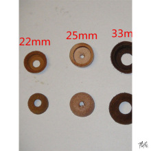 打气筒牛皮碗自行车充气高压密封垫圈老式单车漏气密封圈气泵