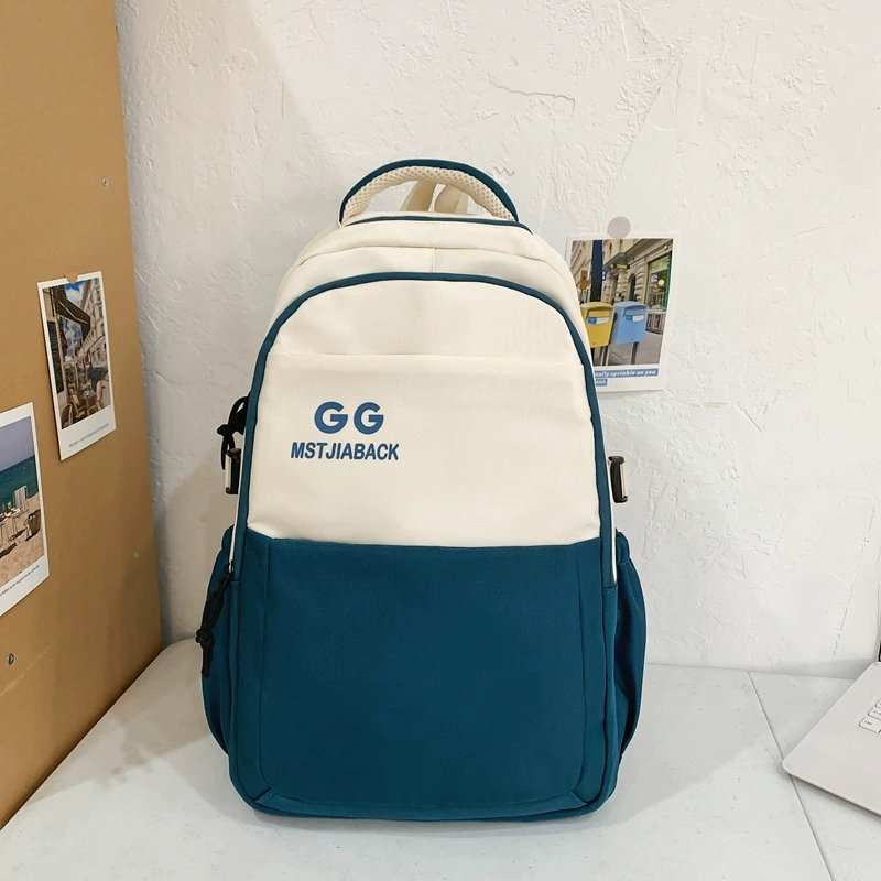 Capacious backpack for leisure for men and women, bag for traveling, Korean style