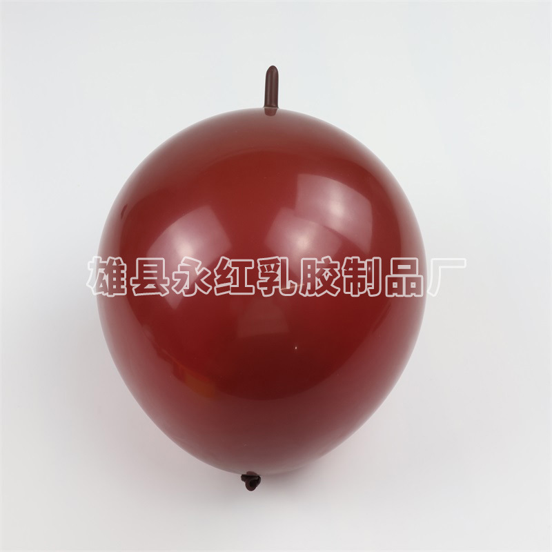 Balón de cola de 6 pulgadas / 10 pulgadas, mercado nocturno, decoración, diseño, conexión de globo, forma de dragón, globo de macarón