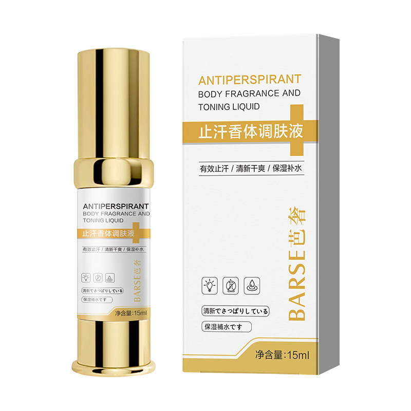 BARSE Baxue cloruro de sodio herbal antitranspirante fragancia líquido de acondicionamiento de la piel spray refrescante y refrescante antitranspirante fabricante de fragancia image 6
