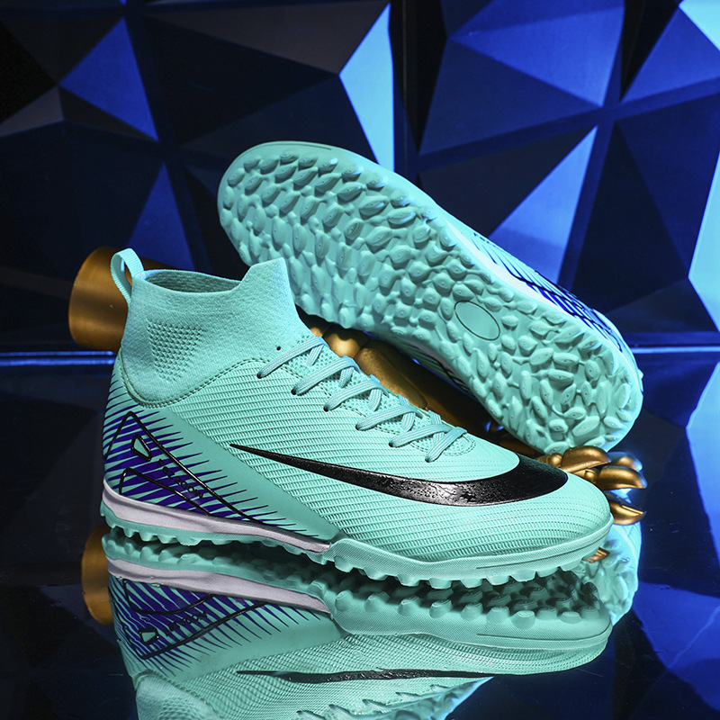 1688 высокий верх сломанных ногтей с бриллиантами синего цвета