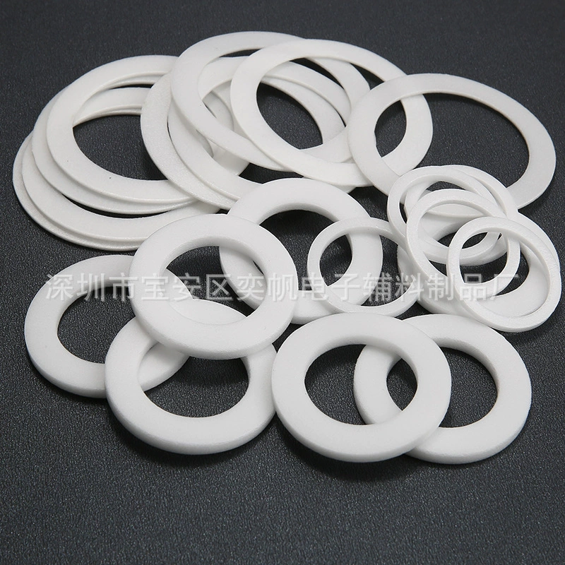 Pe вспенивающая шайба крышка бутылки уплотнительная резиновая прокладка водонепроницаемая внутренняя прокладка двойная пленка косметическая прокладка крышки бутылки pe вспенивающая прокладка