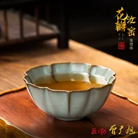 Кувшин из керамики по керамике Ру с лепестковым узором чашка для чая из стали керамическая чашка с гвоздём дерево персональный персональный специальный мастер мастер чашка
