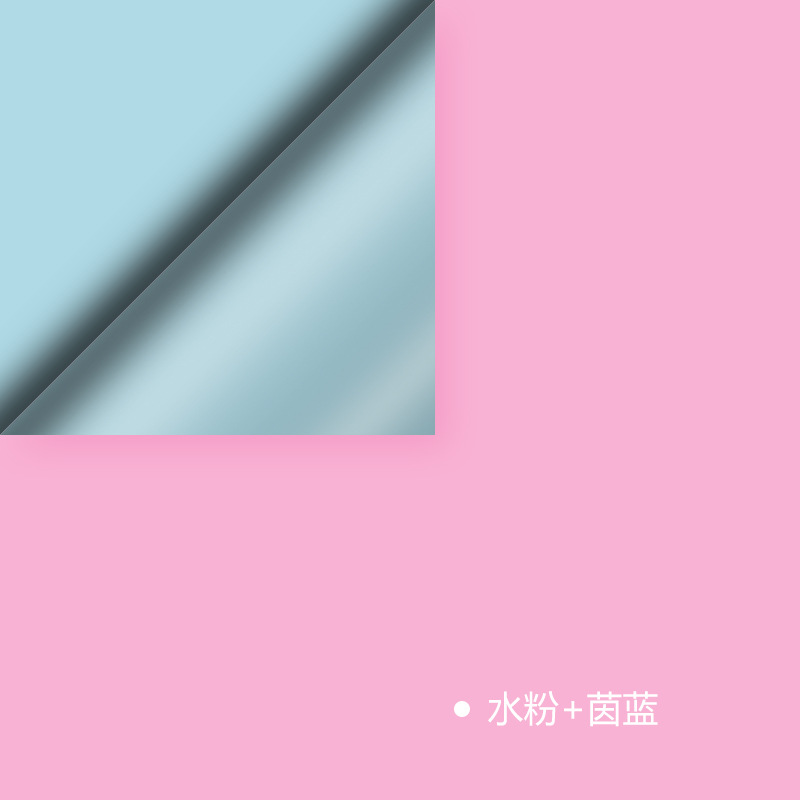 Fábrica de fiestas de flores de venta transfronteriza en caliente de papel de embalaje de flores de doble color, material de embalaje de flores, papel de embalaje de regalos