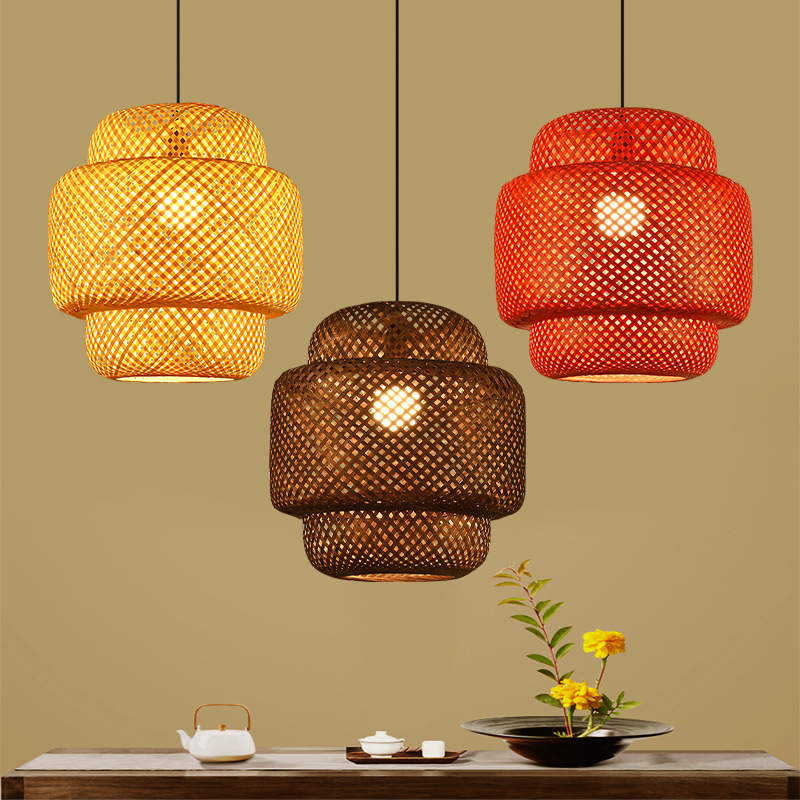 New Chinese Style Bamboo Art Hotel Restaurant Lampshade Creative Personality Home Balcony Lantern Lamp Homestay Tea Room Bamboo Chandelier New Chinese Style Bamboo Art Hotel Restaurant Lampshade Creative Personality Home Balcony Lantern Lamp Homestay Tea Room Bamboo Chandelier