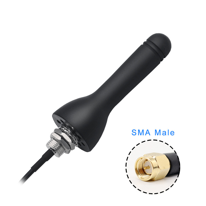 2.4G外置防水蘑菇天线 机柜防盗天线 频率可定3G/4G/2.4G/5G