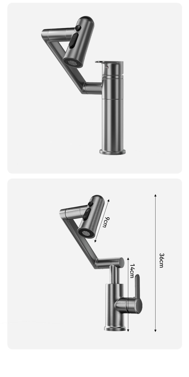 Copper thickened bathroom cabinet, hot and cold universal faucet, fashionable washbasin, washbasin, trendy new faucet undefined