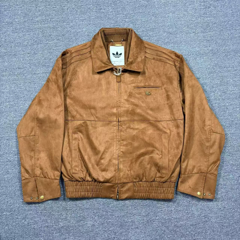 European and American style 2025 autumn new product retro Miu style brown suede jacket + brown suede shorts European and American style 2025 autumn new product retro Miu style brown suede jacket + brown suede shorts