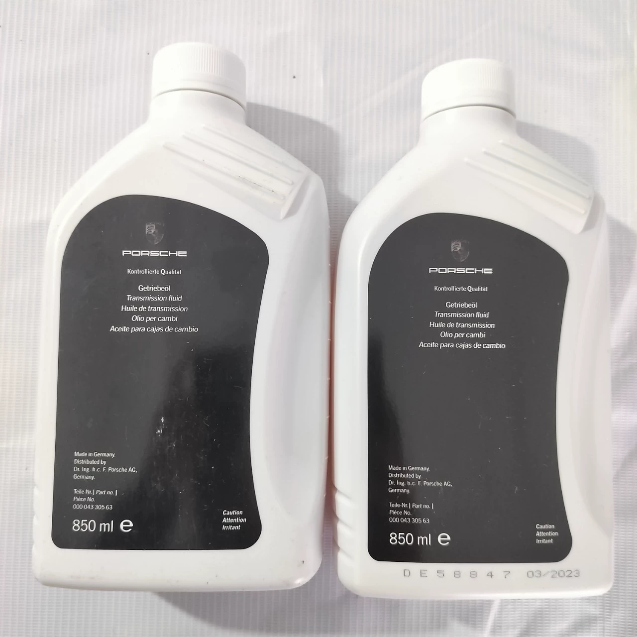 Применимо для Porsche Full Series 00004330563 раздаточное масло