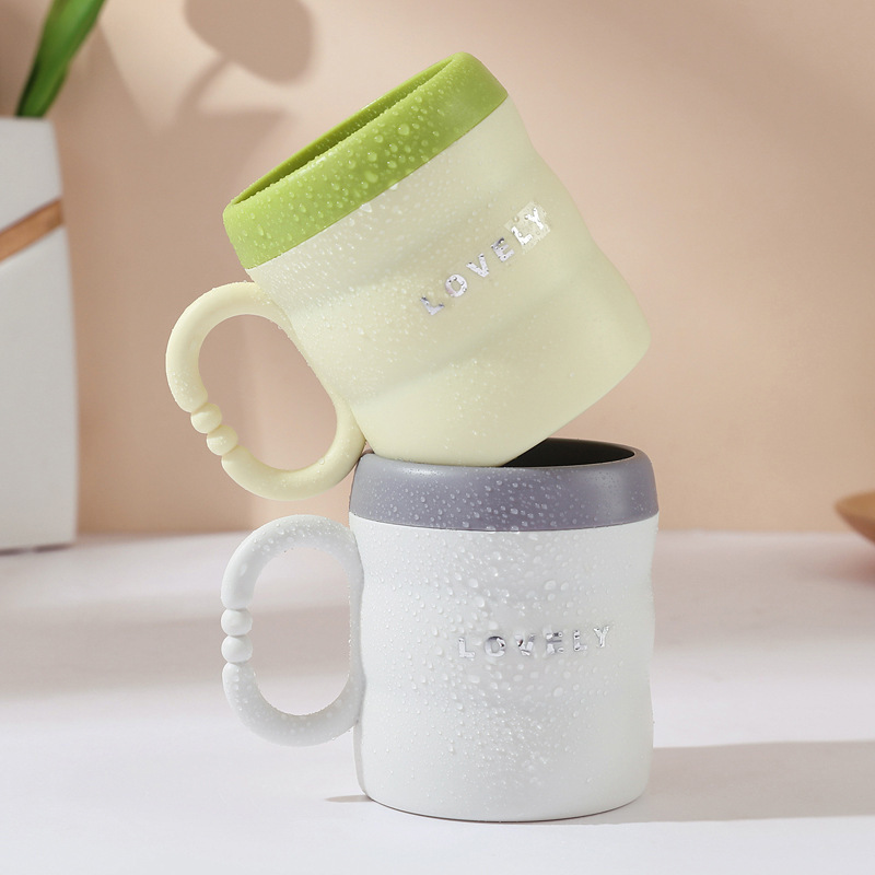 歯のコップの洗面コップの子供のカップルの家庭用の軽くて豪華で高い顔の値の厚い歯の筒の学生の寮は歯のコップを磨きます。|undefined