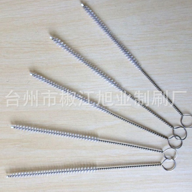 不锈钢吸管刷 尼龙清洗毛刷 吸管刷子毛刷厂家耐用环保选清洁刷