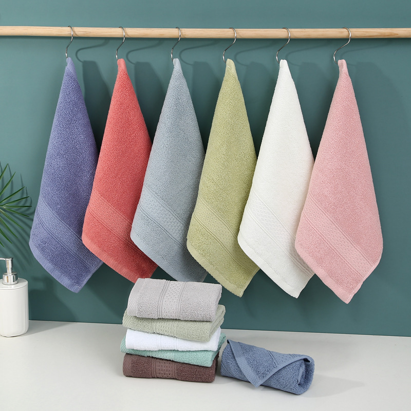 Cotton gift towel wholesale absorbent kindergarten wash children's square cotton lint towel Cotton gift towel wholesale absorbent kindergarten wash children's square cotton lint towel