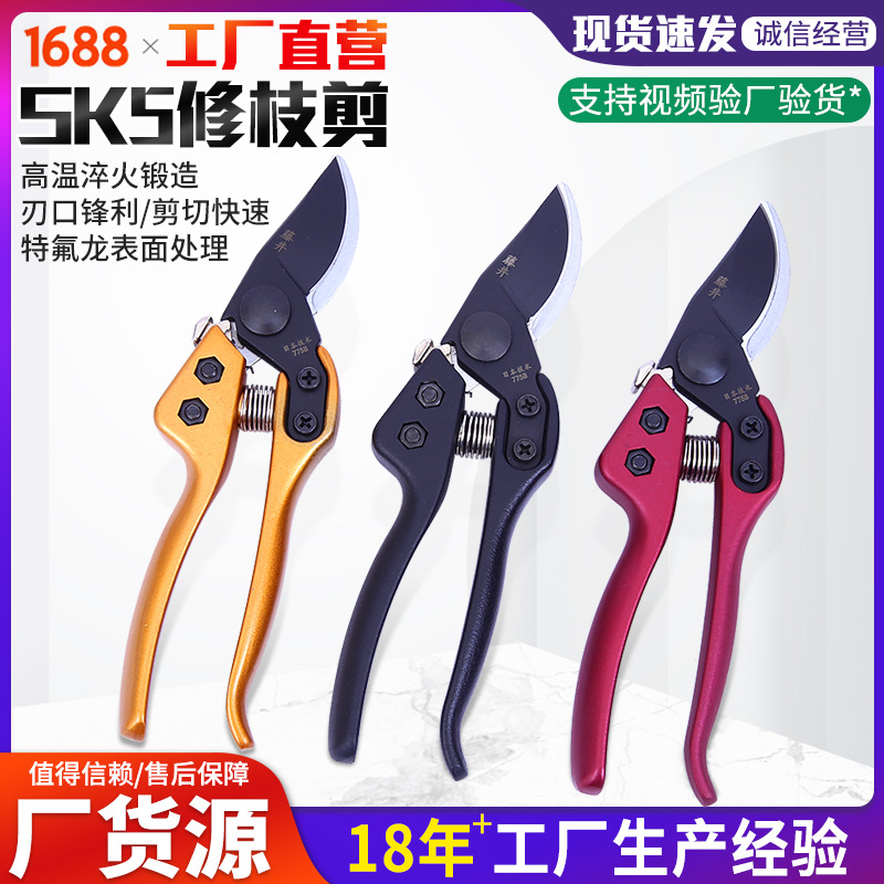 供应好园丁整枝剪园艺树枝盆景剪园林绿化剪刀修花枝剪绿化果树剪