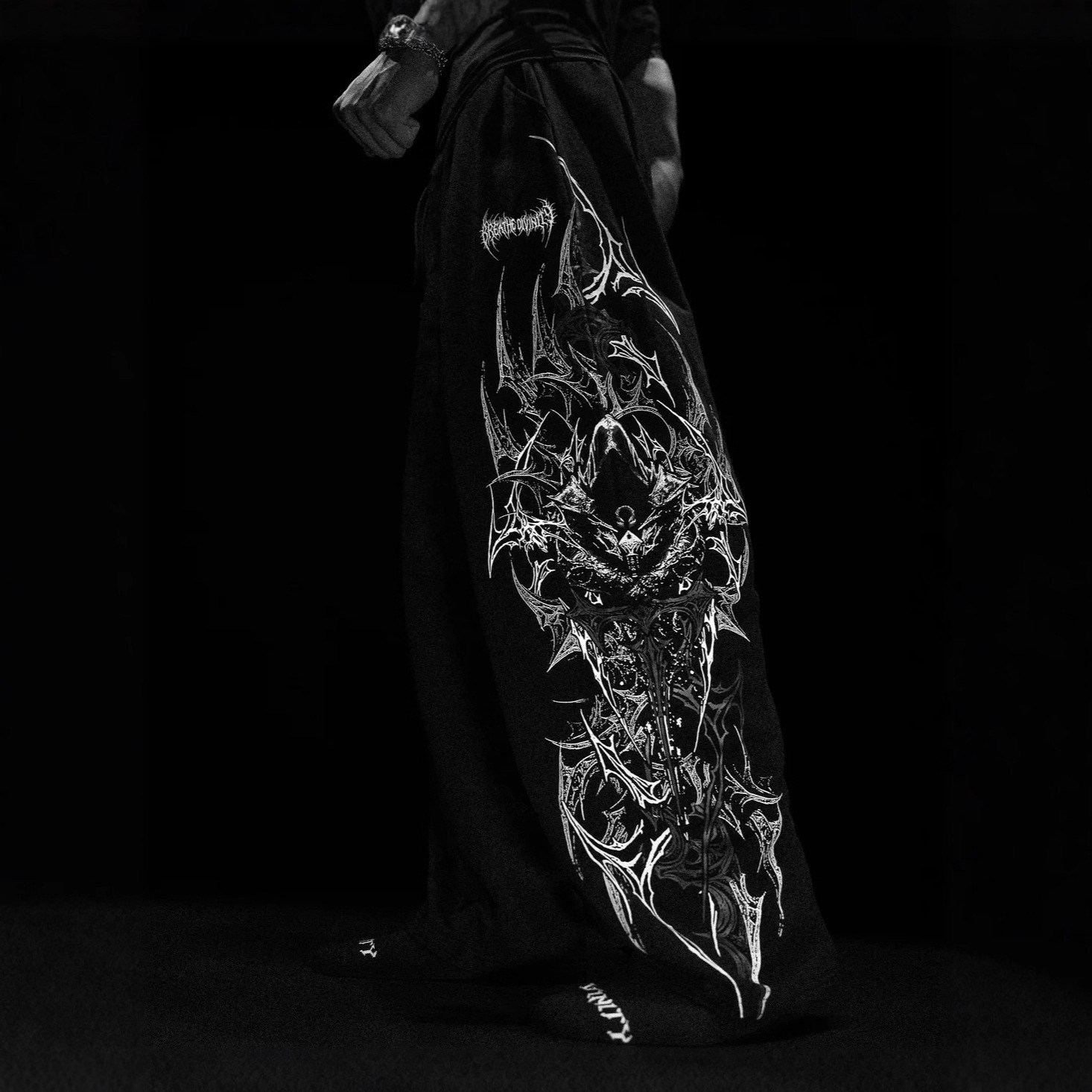 European and American Trendy Brand Men's Large Size Pants Sports Fitness Jogging Cotton Straight Pants Breathedivinity