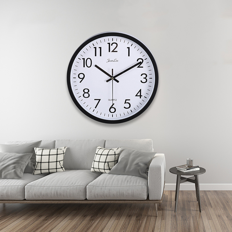 10 inch silent simple wall clock bedroom living room home clock clock fashion candy color personality wall clock