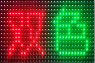 Ledディスプレイp10シングルレッド屋外ドアヘッドスクロール字幕セルボードモジュール電子広告スクリーンカスタマイズ|undefined