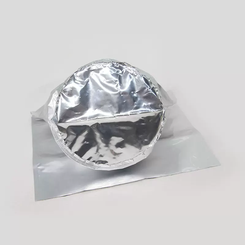 定制高温铝箔圆底袋定做胶水内衬铝塑袋生产厂