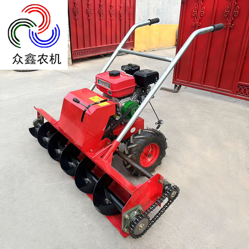 新款马路清雪机 手推式汽油除雪扫雪机 家用小型自走式蛟龙除雪机