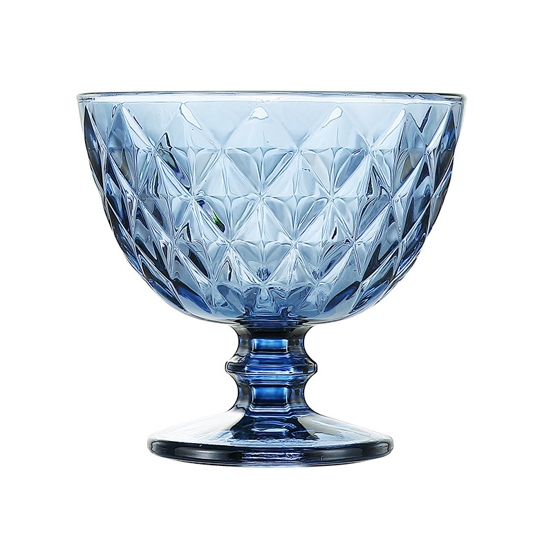 Nueva venta al por mayor vidrio estilo nórdico beber taza helado taza engrosada resistente al calor hogar comercial