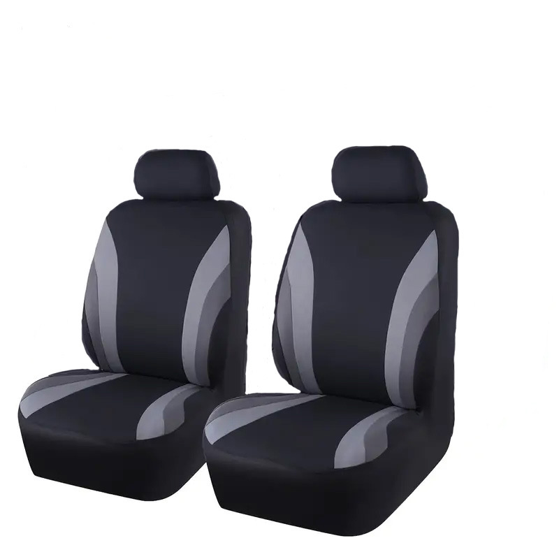 Cuatro estaciones de doble cintura universal cojín de asiento de automóvil todo incluido, cojín de tela, conjunto completo de cojín de asiento de automóvil