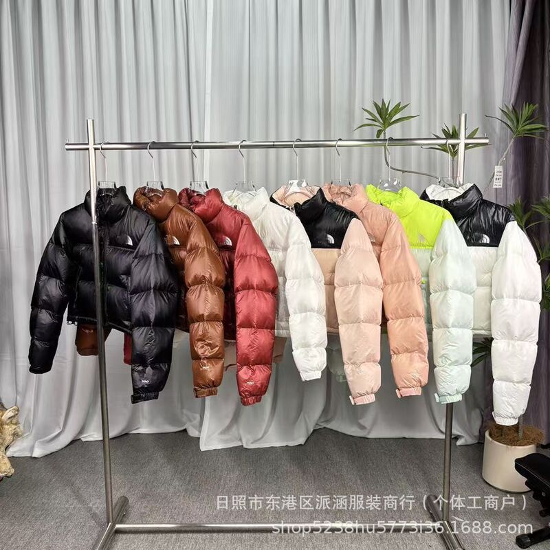 Winter 2026 High-End Version North Face Kendall Women's Short New Style Cotton Jacket High-Waisted Casual Outerwear for Women