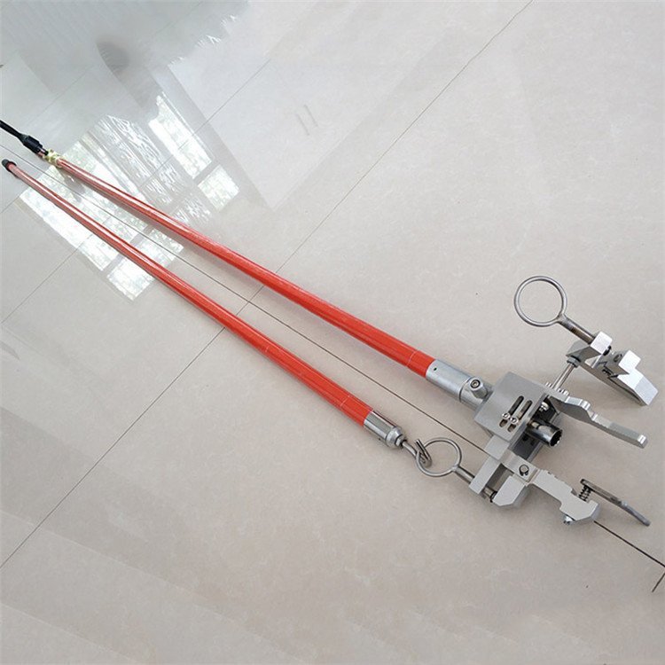 电力高压线夹拆卸杆配电线路绝缘杆式装拆器J型线夹安装工具