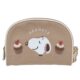 Japanese Snoopy Plush Embroidery Cosmetic Bag Cartoon Cute Shell Bag Large Capacity Hand Storage Bag