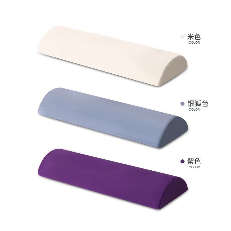 Semi-Circular Neck Pillow, Waist Cushion, Memory Foam Cushion, Bed Lumbar Cushion, Cushion for Pregnant Women to Sleep On, Lumbar Spine and Lumbar Disc Herniation Support
