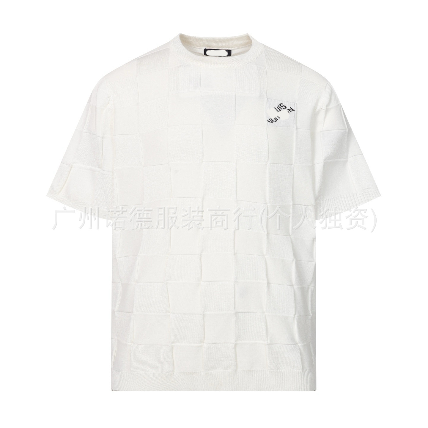 Camiseta de Manga Corta de Algodón, Corte Holgado y Logo Estampado para Hombre y Mujer | Protección Solar