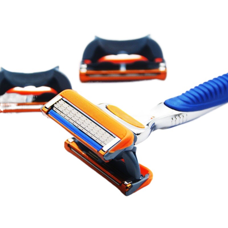 Hoja de afeitar manual de 5 capas al por mayor Hoja de afeitar de cinco capas Hoja de afeitar Hoja de afeitar Hoja de afeitar para hombres