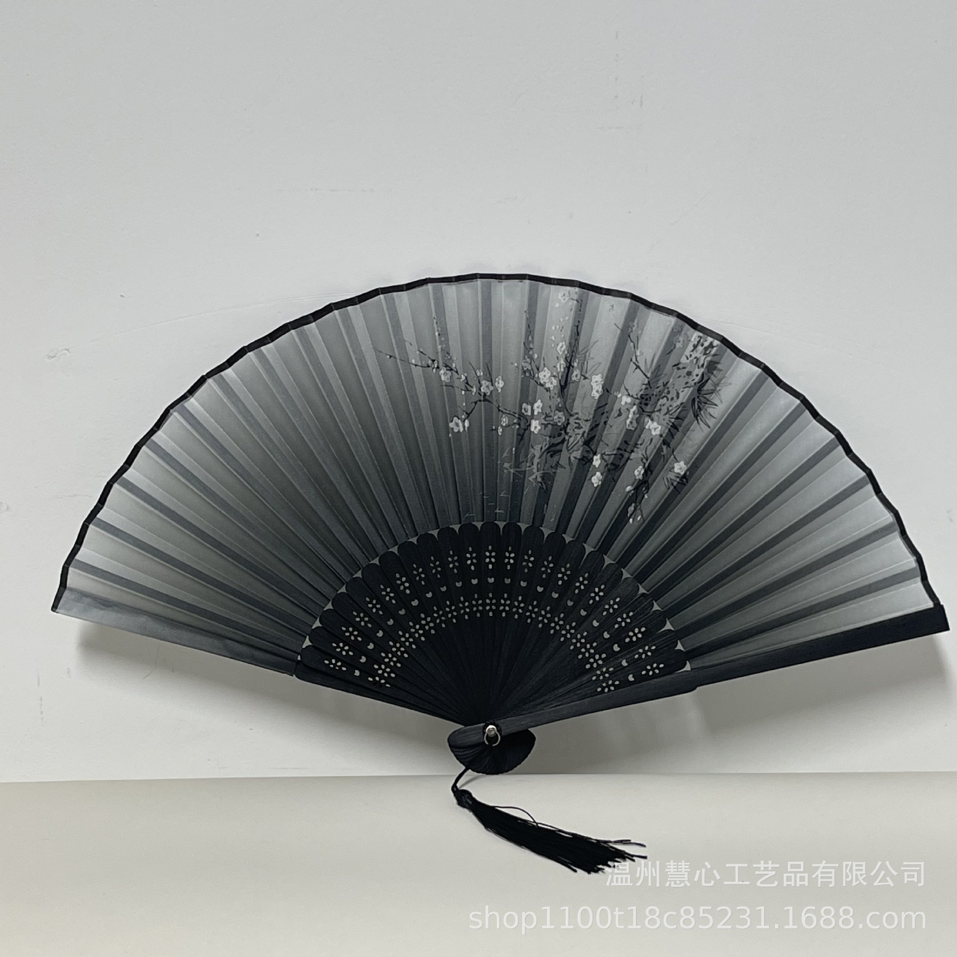 12 흑백 그라데이션 매화