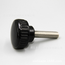 鑫华泽定制定做胶木直纹把手 机械电木滚花旋钮螺丝胶头螺母