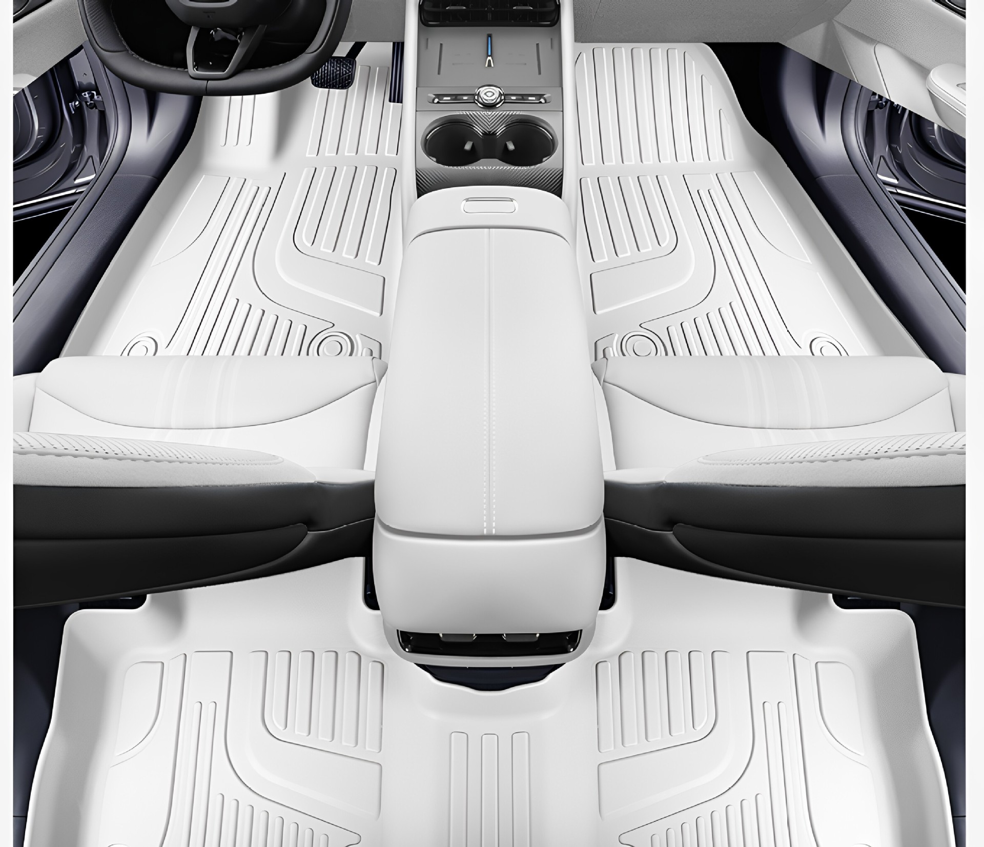 Six Sheep brand trunk mat, suitable for Lynk & Co 07 GT, TPE full surround design, 2026 model, car modification accessory, foot mat for the trunk