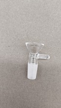 玻璃配件 玻璃漏斗 14塞小斗配件内外磨中间塞玻璃斗