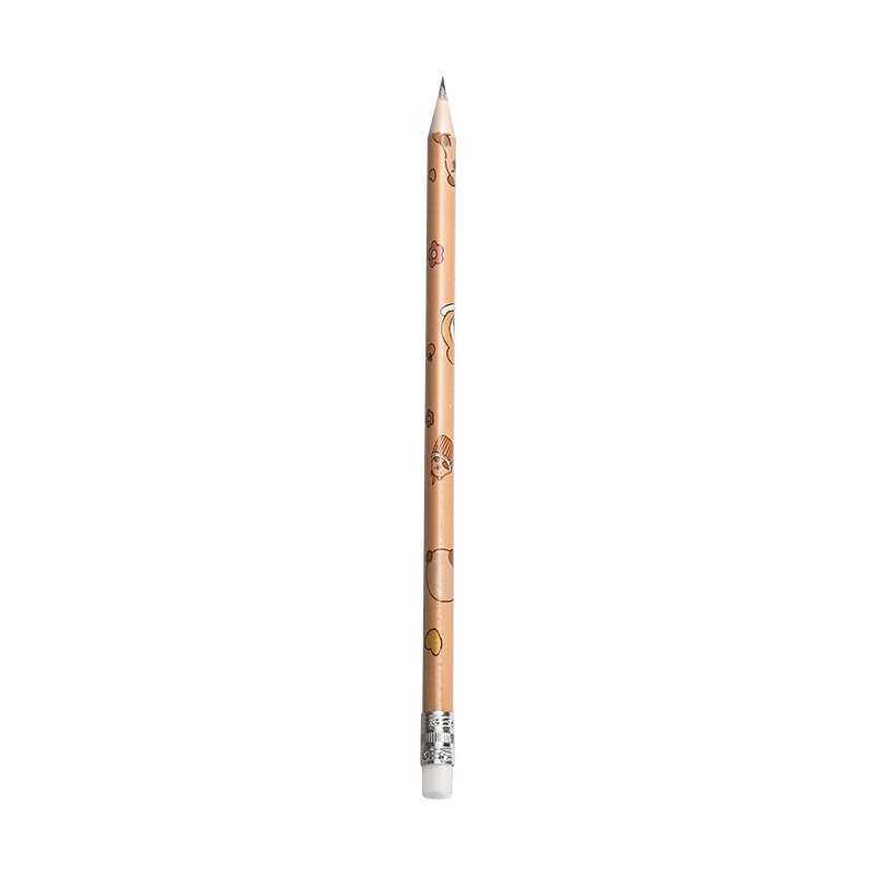 Kapibala Pencils in Bulk for Primary School Students, High-Looking Writing Pens, Not Easy to Break Lead, Round Rod Pencils, Wooden Pens