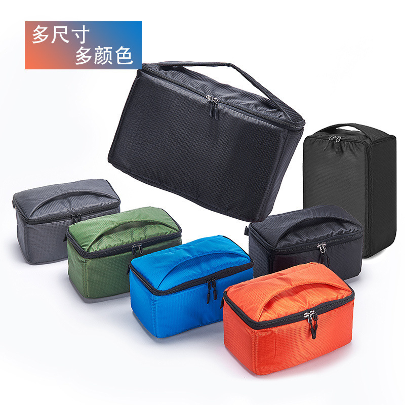Mirrorless Camera Shockproof and Drop-Proof Thickened Inner Liner Lens Storage Drone Bag Digital School Bag Built-In Compartment Outdoor