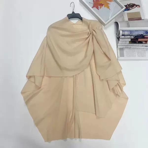 Cross-border European and American women's autumn and winter fashion ladies warm solid color shawl coat long coat women manufacturers wholesale