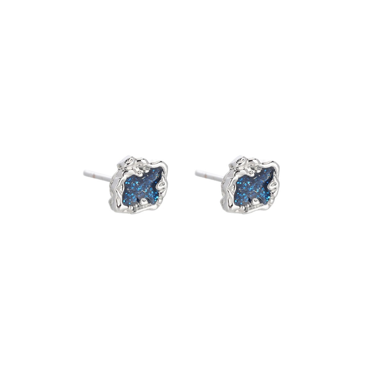 Minimalist Stainless Steel Stud Earrings For Men Punk Style_voghion.com