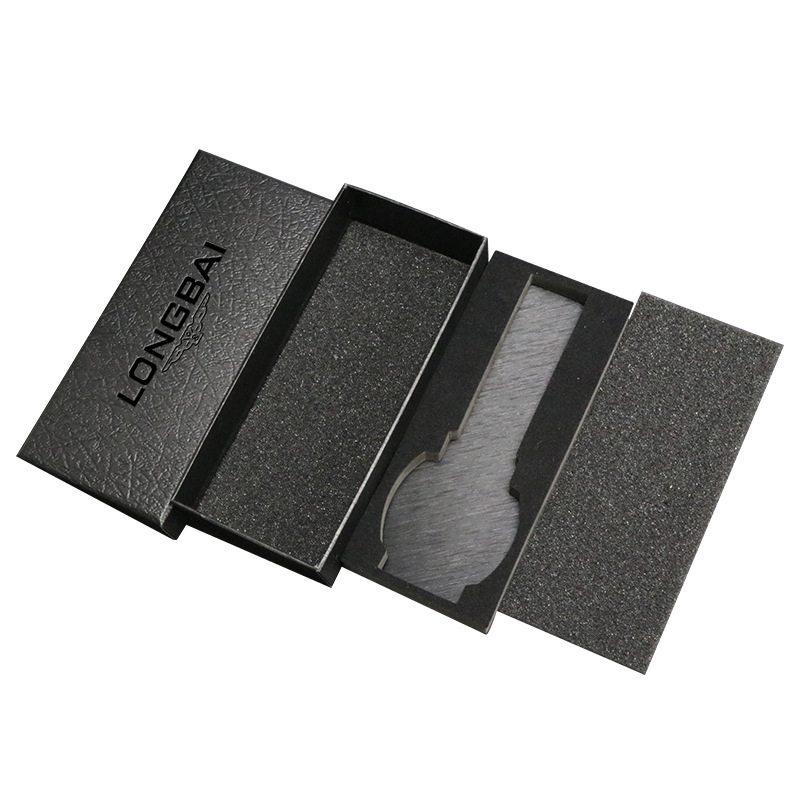 LONGBAI/Langbai reloj caja de embalaje en stock caja de reloj con tapa de caja de joyería caja de embalaje cartón en stock