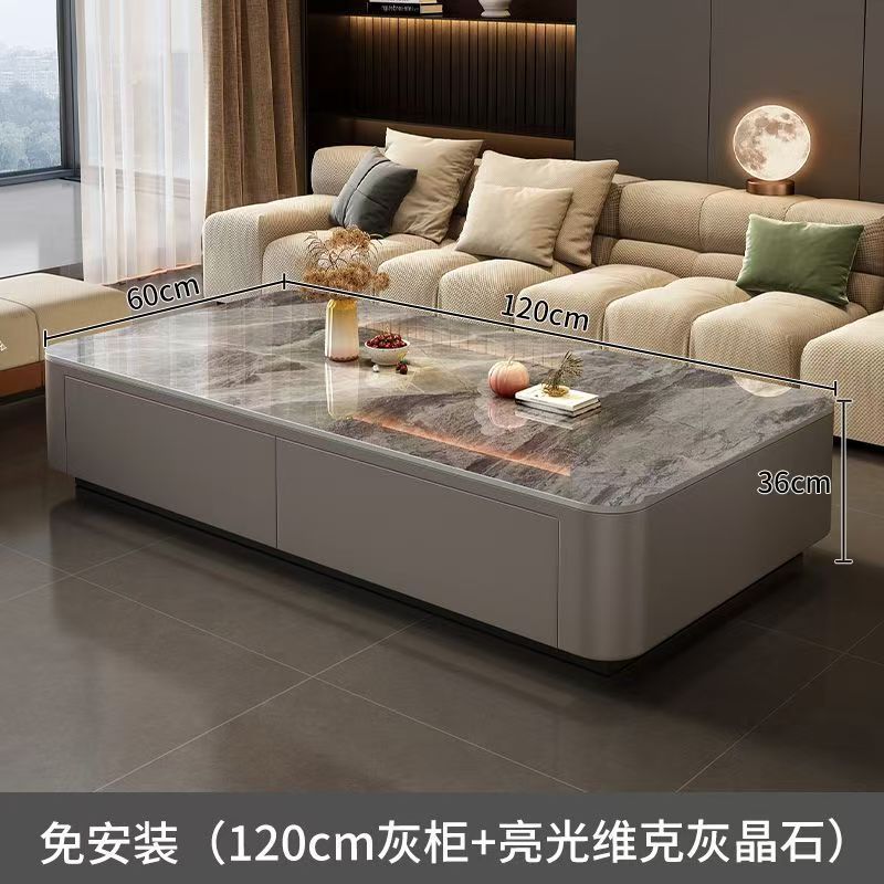 电视柜客厅家用2025新款小户型简易轻奢现代落地茶几电视机柜组合|undefined