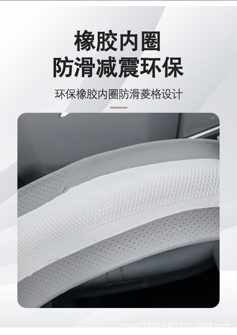 Xiaopeng Mona M03 Special Leather Steering Wheel Cover, Non-Slip, Universal for All Seasons, Sweat-Absorbent Original Car Color Handlebar Cover Modification Accessories