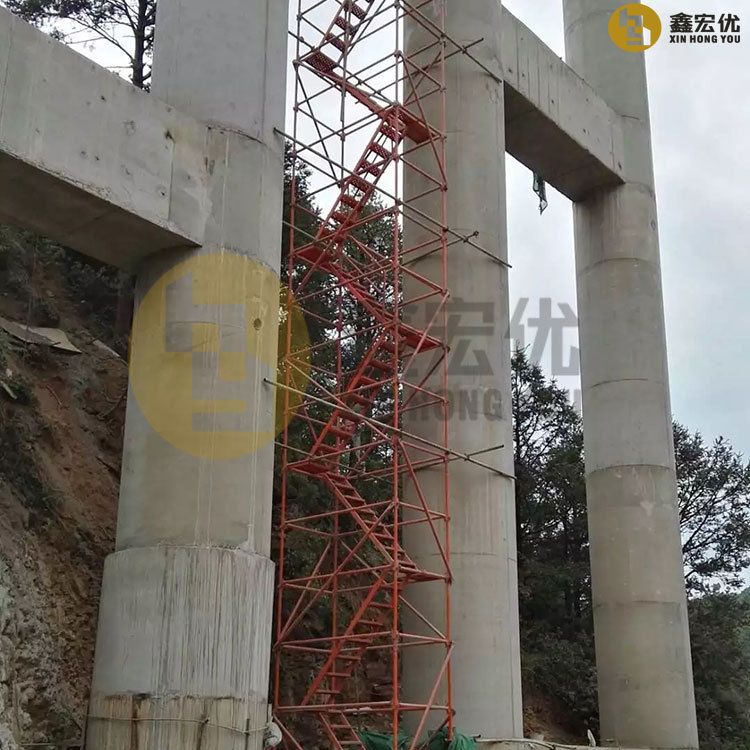 鑫宏优箱式盖梁检查梯厂家直供现货现发资质正规质量可靠装卸方便