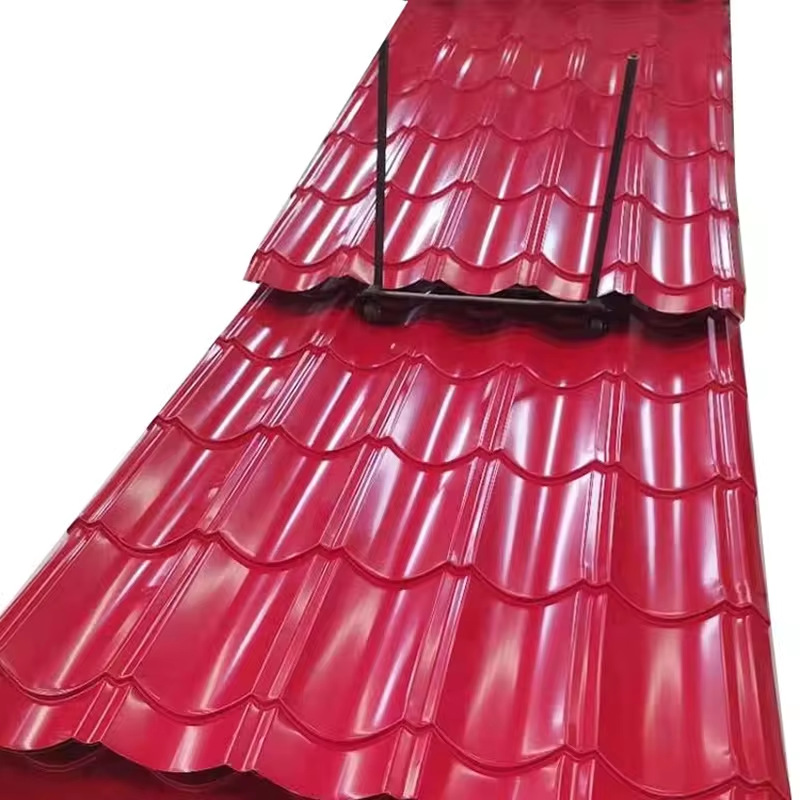 High Precision Color Coated Steel Roof Sheet Color Corrugate