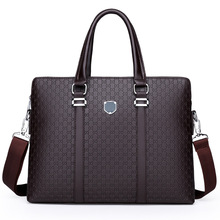 跨境男包 新款欧美风男士大容量手提包 商务休闲电脑包公文包男包