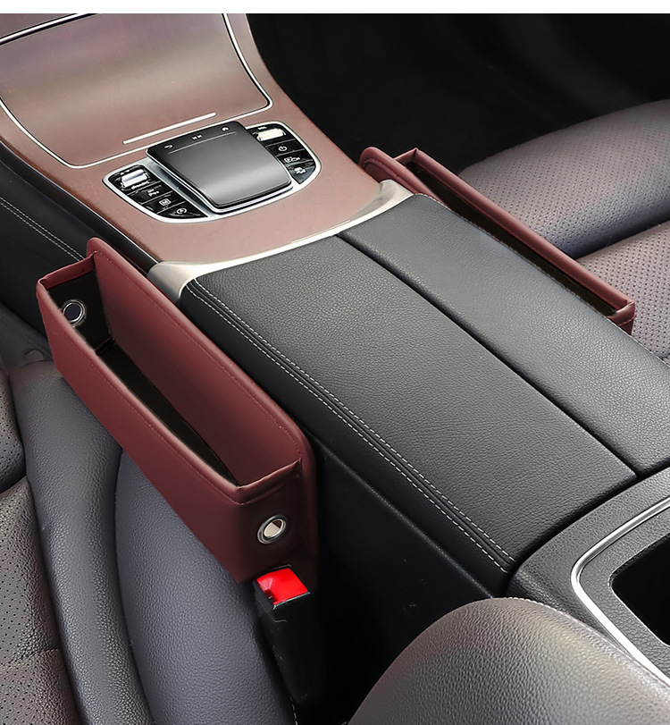 Car seat gap storage box leak-proof multifunctional creative car seat gap sundries storage box
