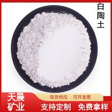 厂家供应白陶土 白陶土粉325目 -3000目 橡胶填充用白陶土